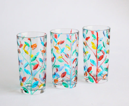 Crystal Long Drink Set- Laurus