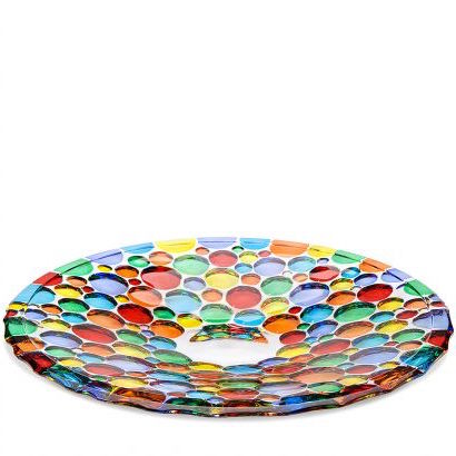 Crystal Cake Platter- lisboa