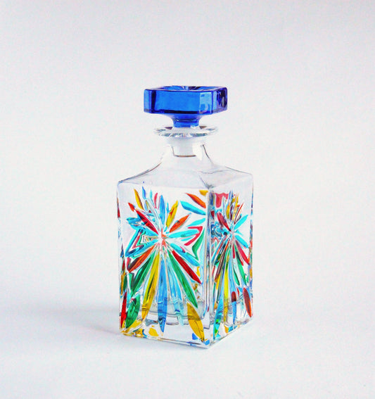 Crystal Liquor Bottle- Oasis