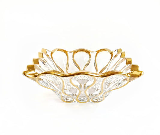 Crystal fruit bowl- ocean