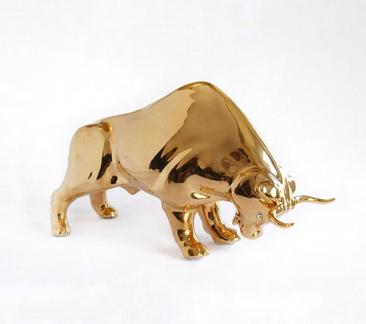 Porcelain ragging bull