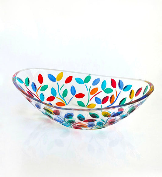 Colour oval bowl- Laurus