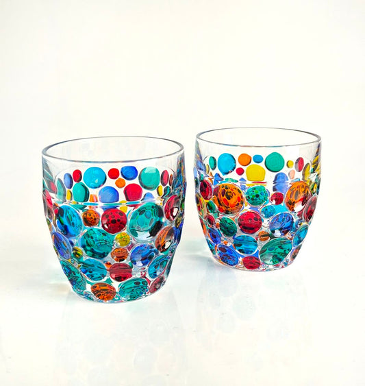 Crystal colour drink set - Lisboa