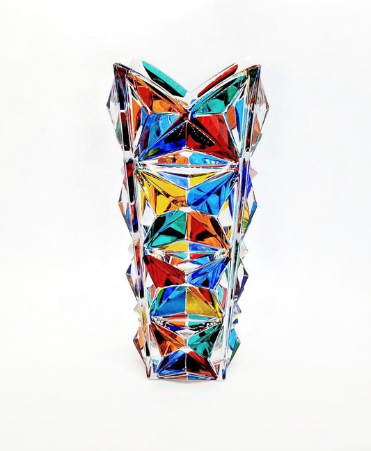 Crystal vase- pyramid