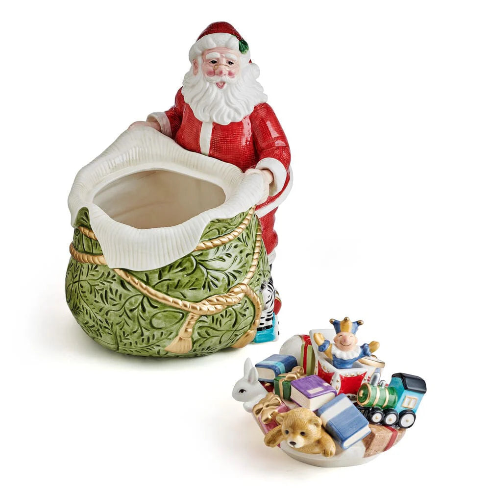 Santa Clause Christmas cookie jar