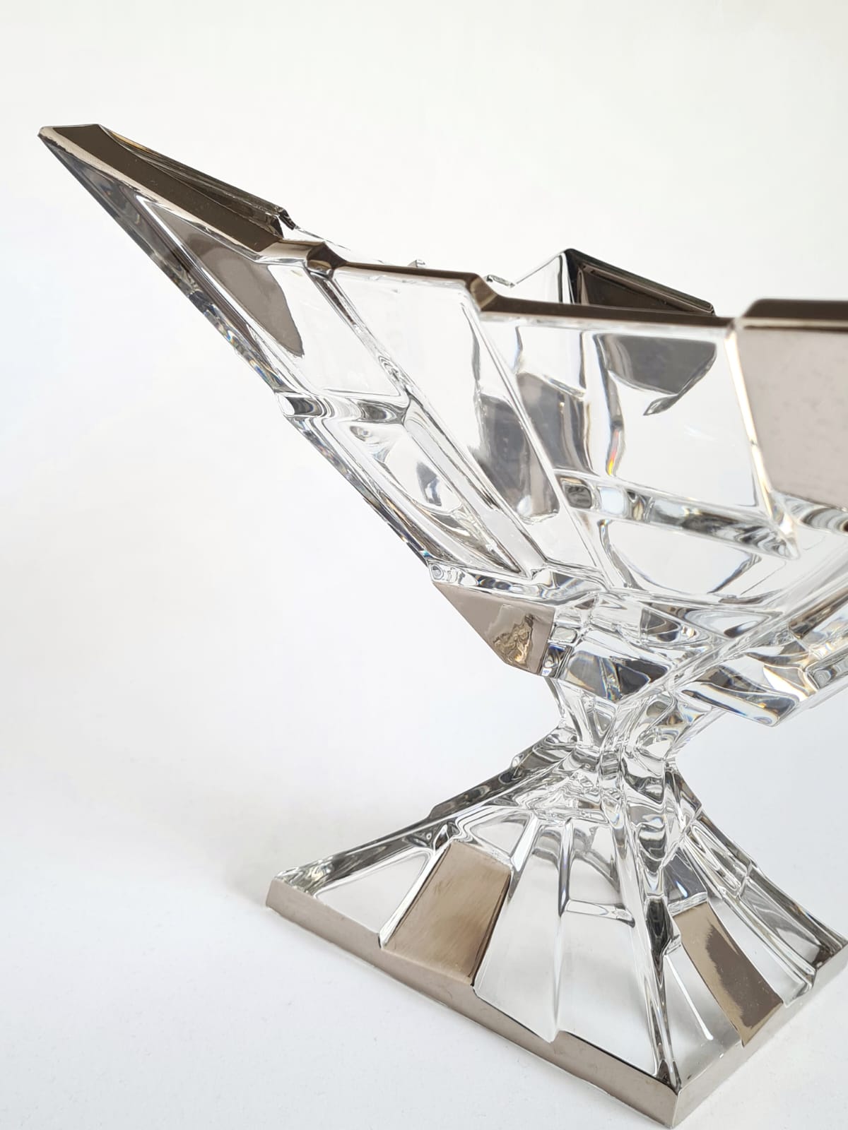 Crystal bowl on foot- sydney