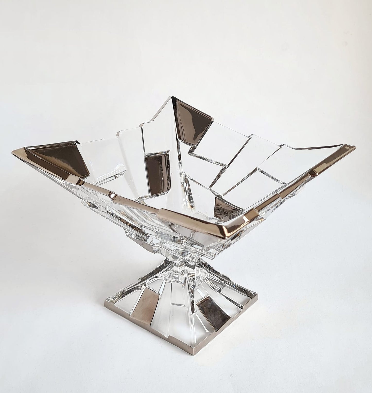 Crystal bowl on foot- sydney