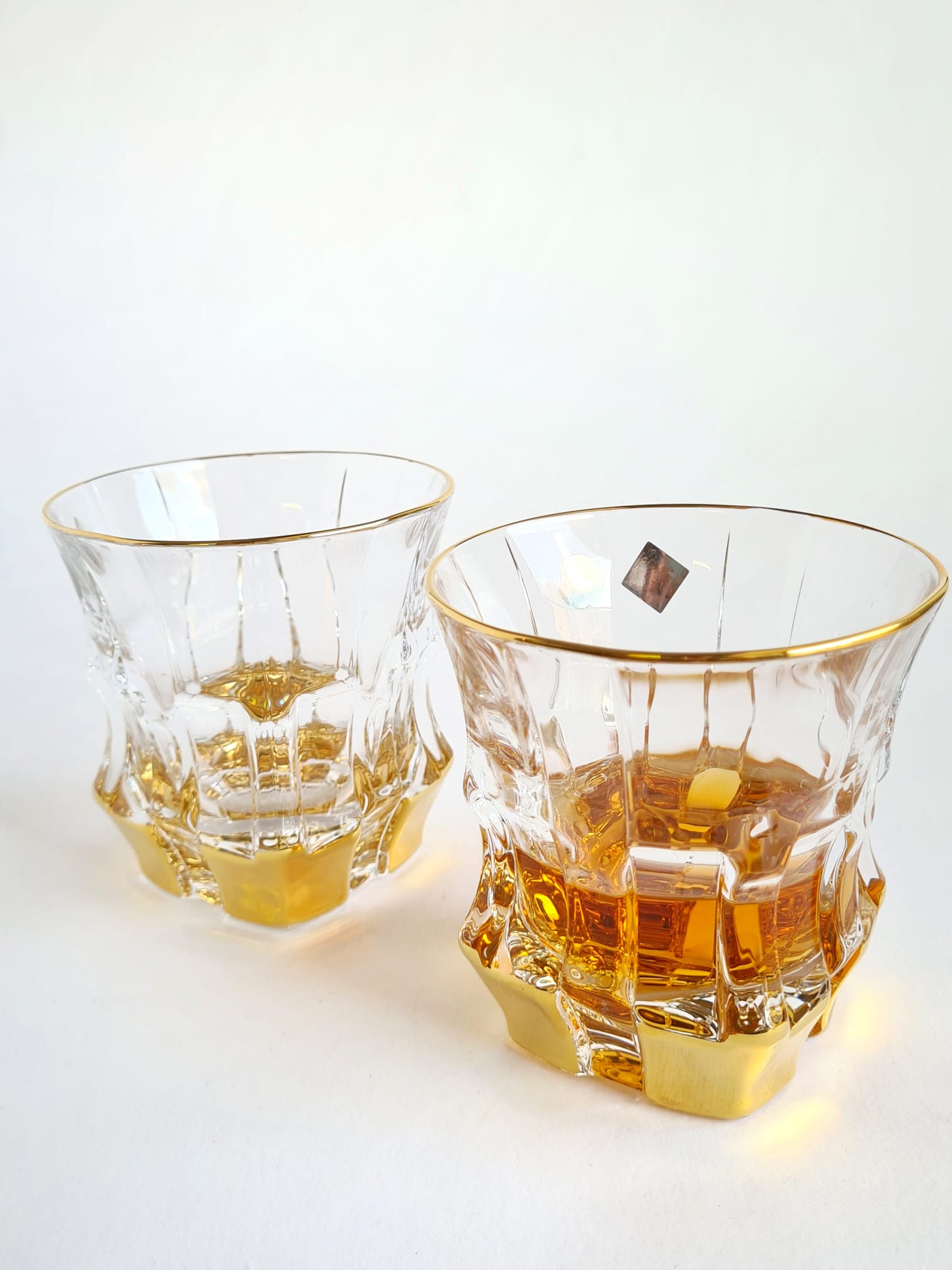 crystal whisky set "cascade"