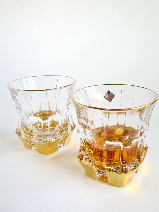 crystal whisky set "cascade"